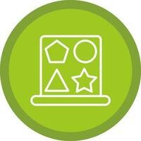 Shape toy Vector Icon Design