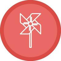 Pinwheel Vector Icon Design