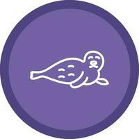 Seal Vector Icon Design