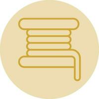 3d printing filament Vector Icon Design