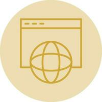 Website Vector Icon Design