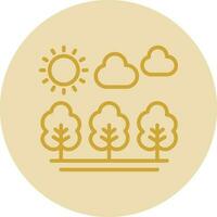 Forest Vector Icon Design
