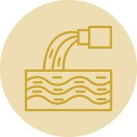 Waste water Vector Icon Design