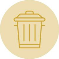 Trash Vector Icon Design