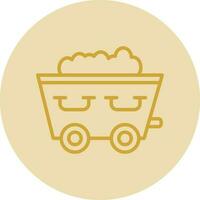 Trolley Vector Icon Design