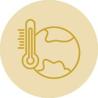 Global warming Vector Icon Design