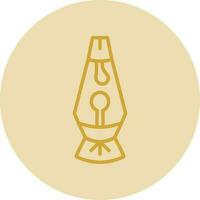 Lava lamp Vector Icon Design