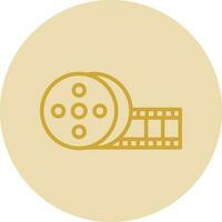 Film roll Vector Icon Design