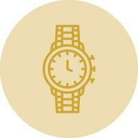 Wristwatch Vector Icon Design