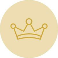 Crown Vector Icon Design