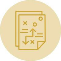 Planning Vector Icon Design