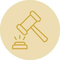 Auction Vector Icon Design