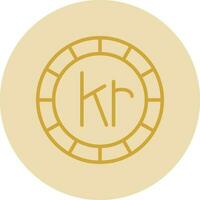 Krone Vector Icon Design