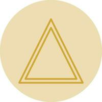 Triangle Vector Icon Design