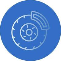 Brake disc Vector Icon Design