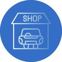 Car shop Vector Icon Design