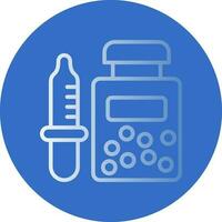 Solvent Vector Icon Design