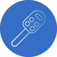 Car Key Vector Icon Design