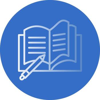 diseño de icono de vector de cuaderno