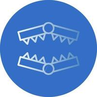 Bear trap Vector Icon Design