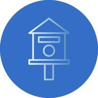 Bird house Vector Icon Design