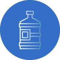 diseño de icono de vector de botella de agua