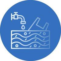 Water pollution Vector Icon Design