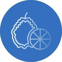 Kaffir lime Vector Icon Design