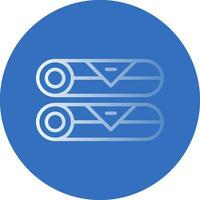 Spring roll Vector Icon Design