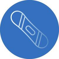 Snowboard Vector Icon Design