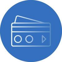 Debit card Vector Icon Design