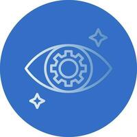 diseño de icono de vector de ojo