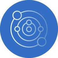 Solar system Vector Icon Design