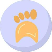 Paw Vector Icon Design