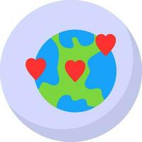 Mother earth day Vector Icon Design