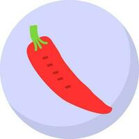 Chilli Vector Icon Design