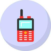 diseño de icono de vector de walkie talkie