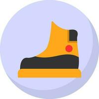 Snow boot Vector Icon Design