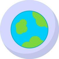 Planet earth Vector Icon Design