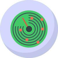 Radar Vector Icon Design