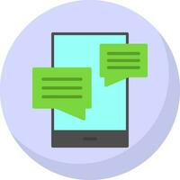 Conversation Vector Icon Design