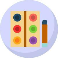 Watercolor Vector Icon Design