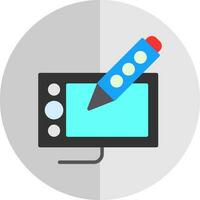 Drawing tablet Vector Icon Design