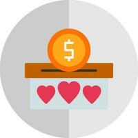 Donation Vector Icon Design