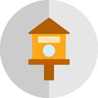 Bird house Vector Icon Design