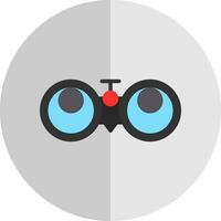 diseño de icono de vector binocular