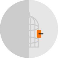 Cage Vector Icon Design