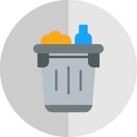 diseño de icono de vector de basura