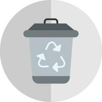 diseño de icono de vector de papelera de reciclaje