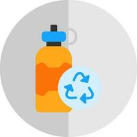 Reusable bottle Vector Icon Design
